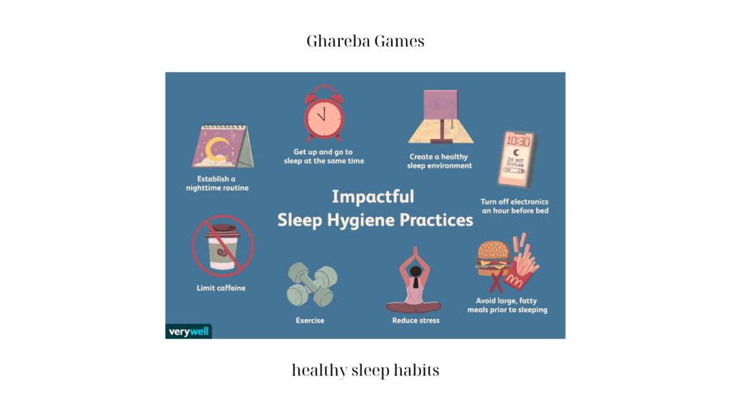 healthy sleep habits